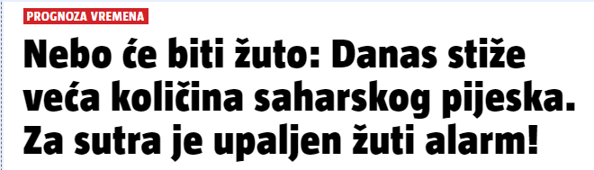 nebo žuto