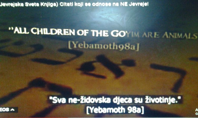 nežidovi životinje